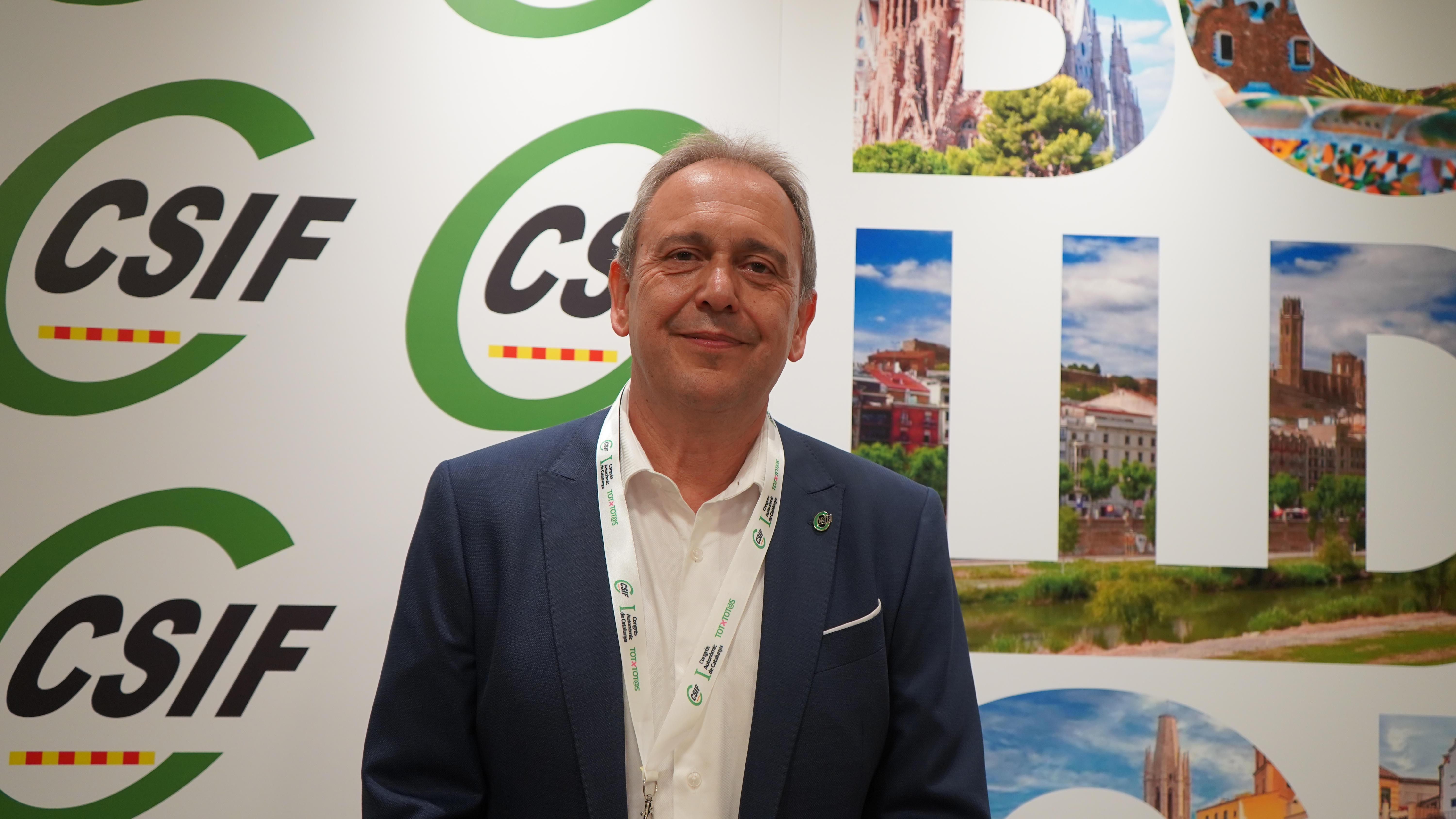 PRESIDENTE DE CSIF CATALUÑA, MANUEL GÓMEZ